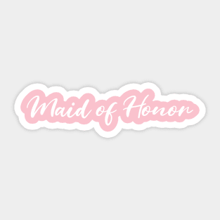 Maid of Honor Bachelorette Party Sticker